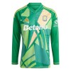 Maglia da Calcio Portiere a Maniche Lunghe Aston Villa 2024-25 Verde per Bambino